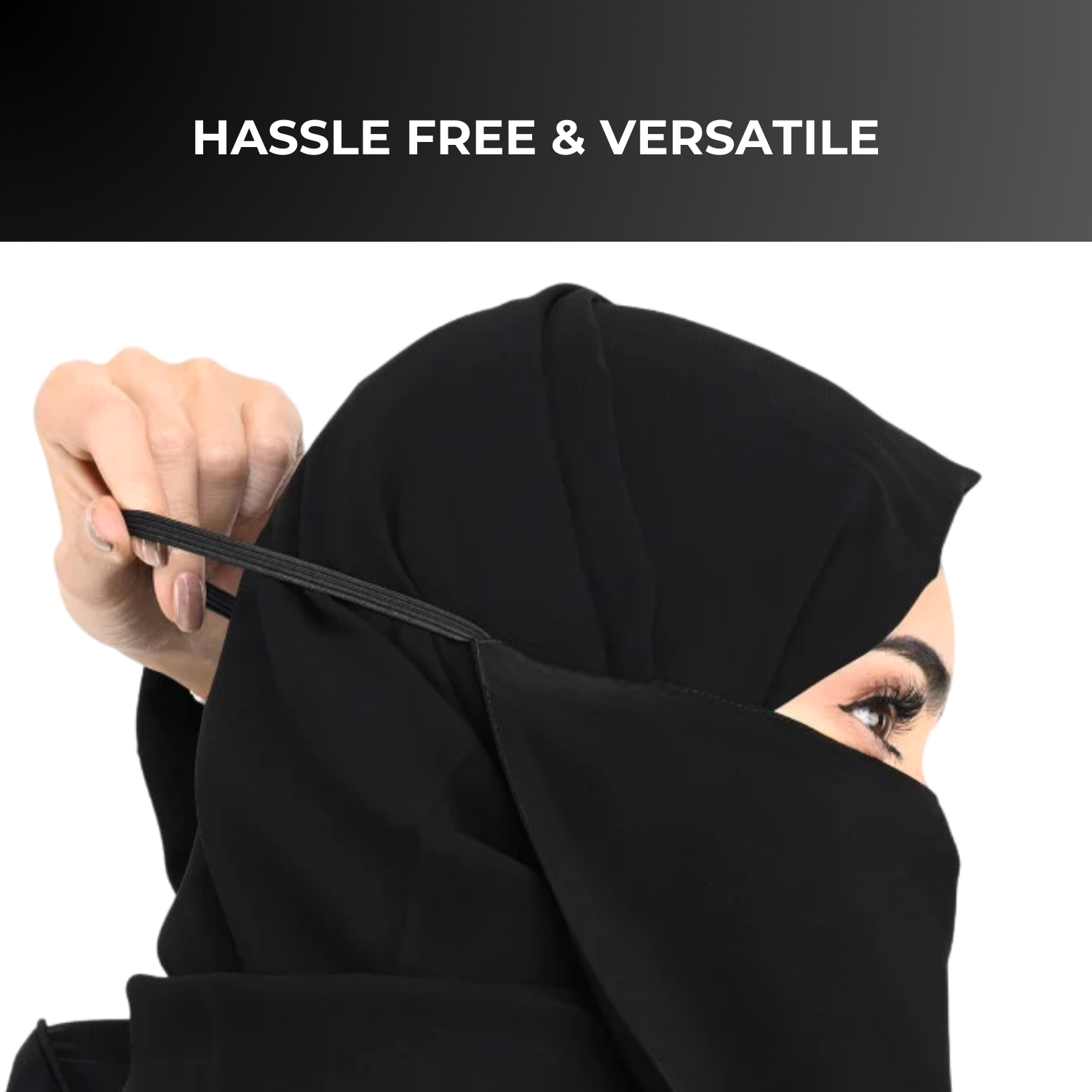 Half Niqab 15"