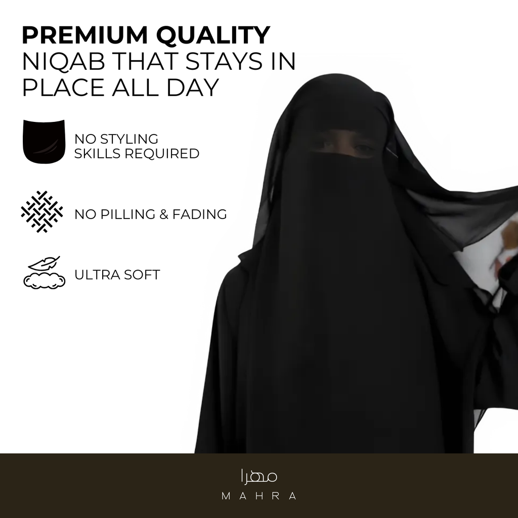3 Layer Niqab
