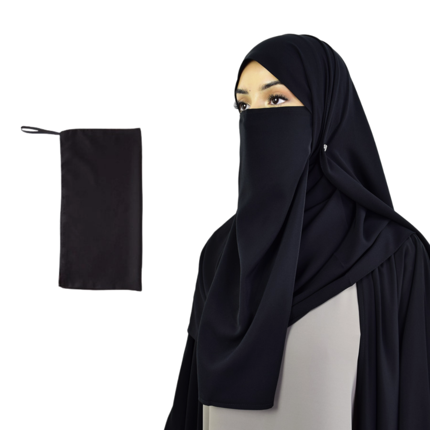 Half Niqab 15"
